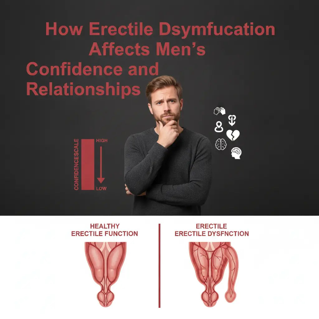 How Erectile Dysfunction Affects Men’s Confidence and Relationships