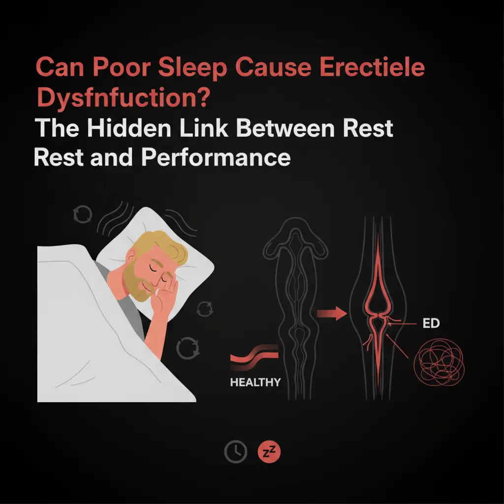 Can Poor Sleep Cause Erectile Dysfunction? The Hidden Link Between Rest and Performance