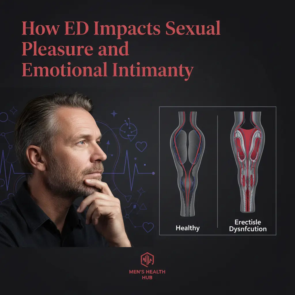 How ED Impacts Sexual Pleasure and Emotional Intimacy