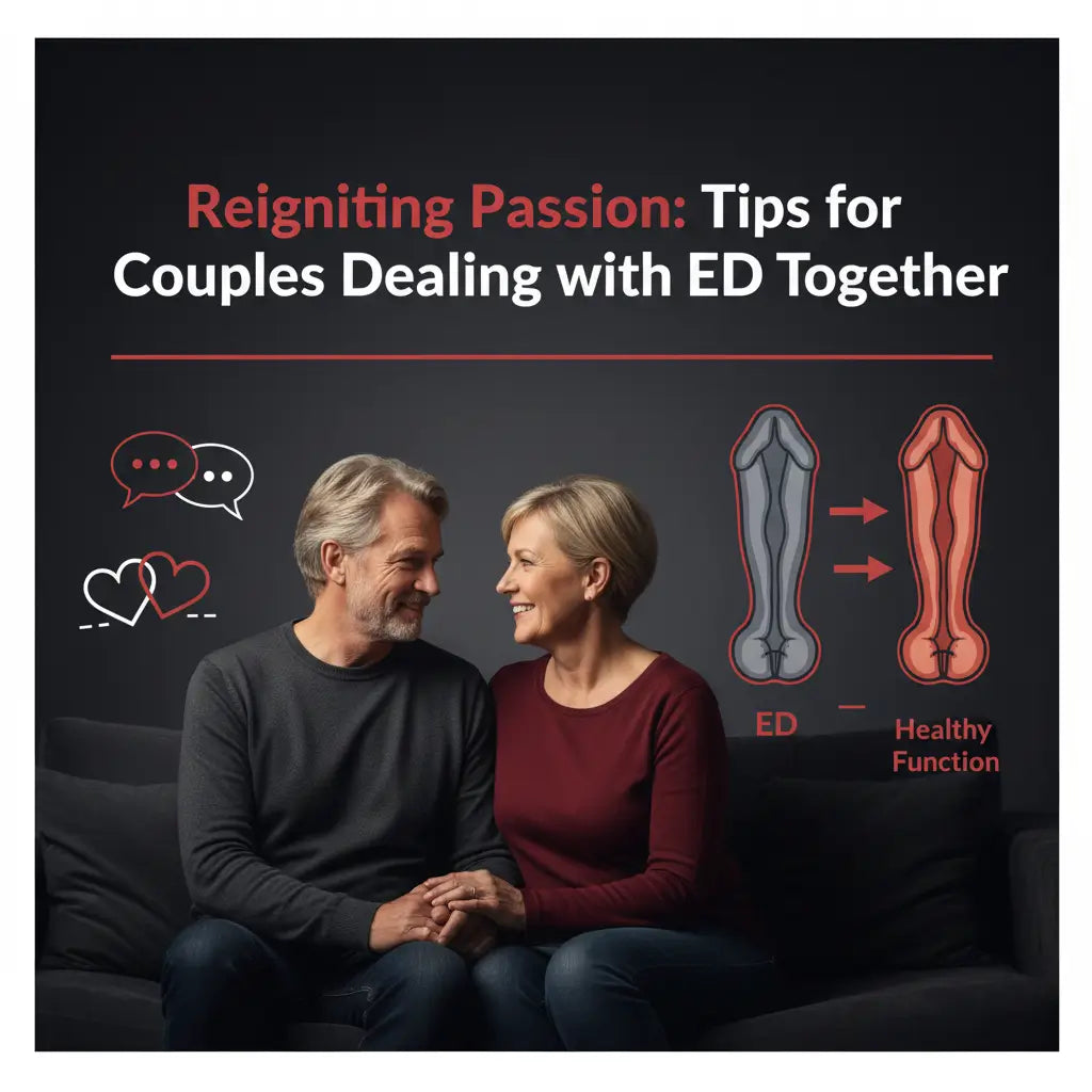 Reigniting Passion: Tips for Couples Dealing with ED Together