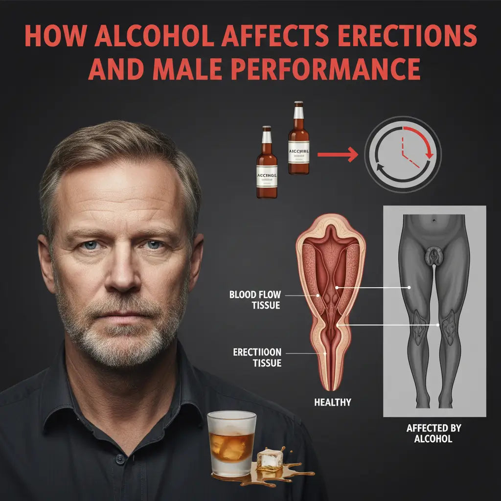 How Alcohol Affects Erections and Male Performance