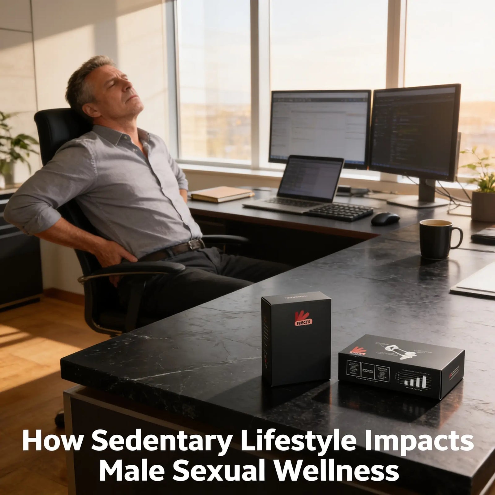 How Sedentary Lifestyle Impacts Male Sexual Wellness